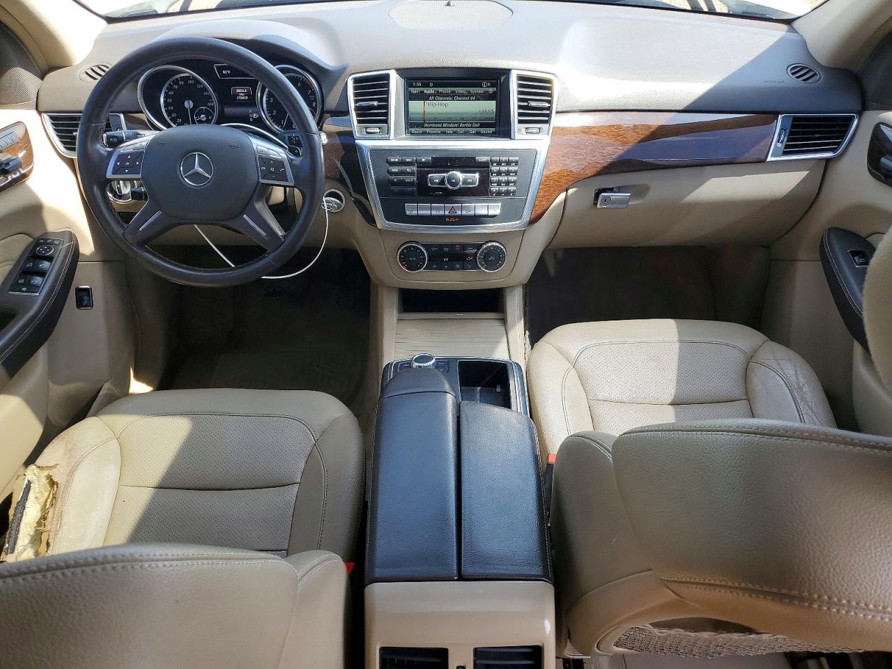 2014 Mercedes-benz Ml 350 4matic Белый vin: 4JGDA5HB3EA338183