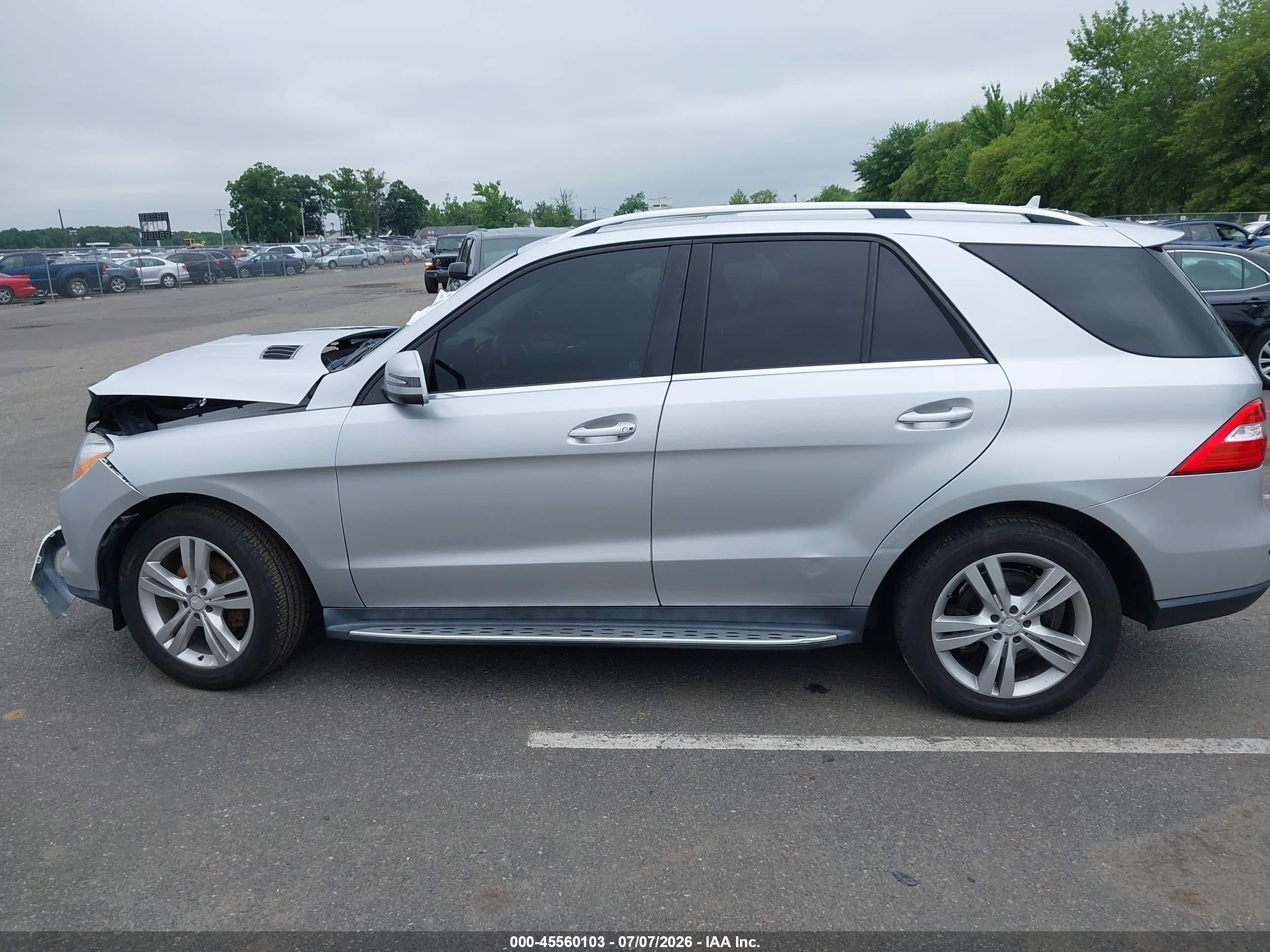 2014 Mercedes-benz Ml 350 4matic Черный vin: 4JGDA5HB3EA345859