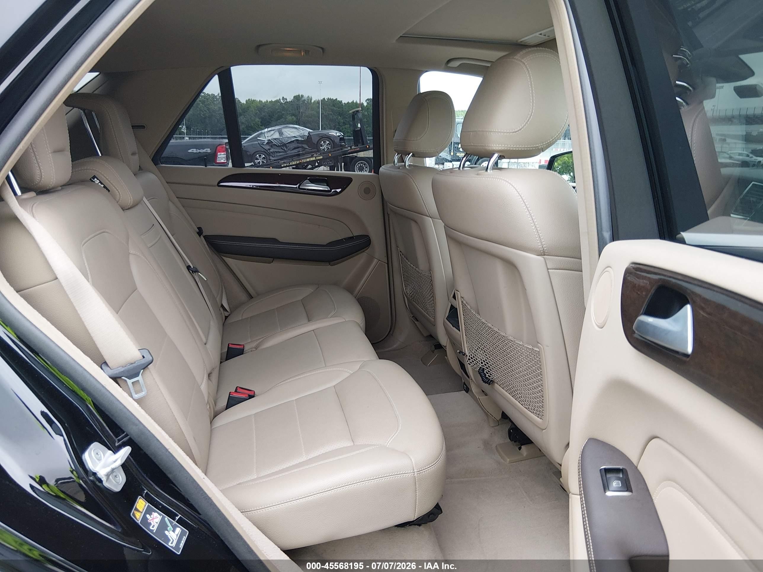 2014 Mercedes-benz Ml 350 4matic Black vin: 4JGDA5HB3EA361687