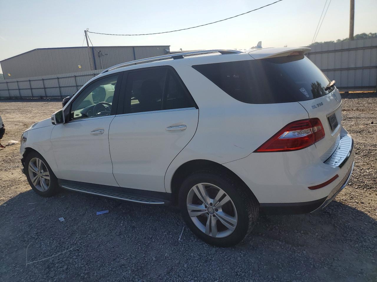 2014 Mercedes-benz Ml 350 4matic Белый vin: 4JGDA5HB3EA373564