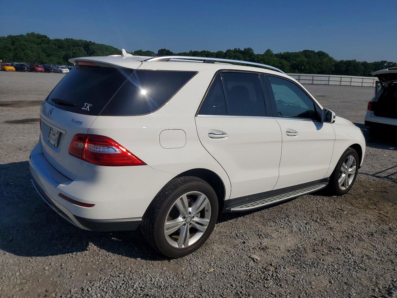 2014 Mercedes-benz Ml 350 4matic Белый vin: 4JGDA5HB3EA373564