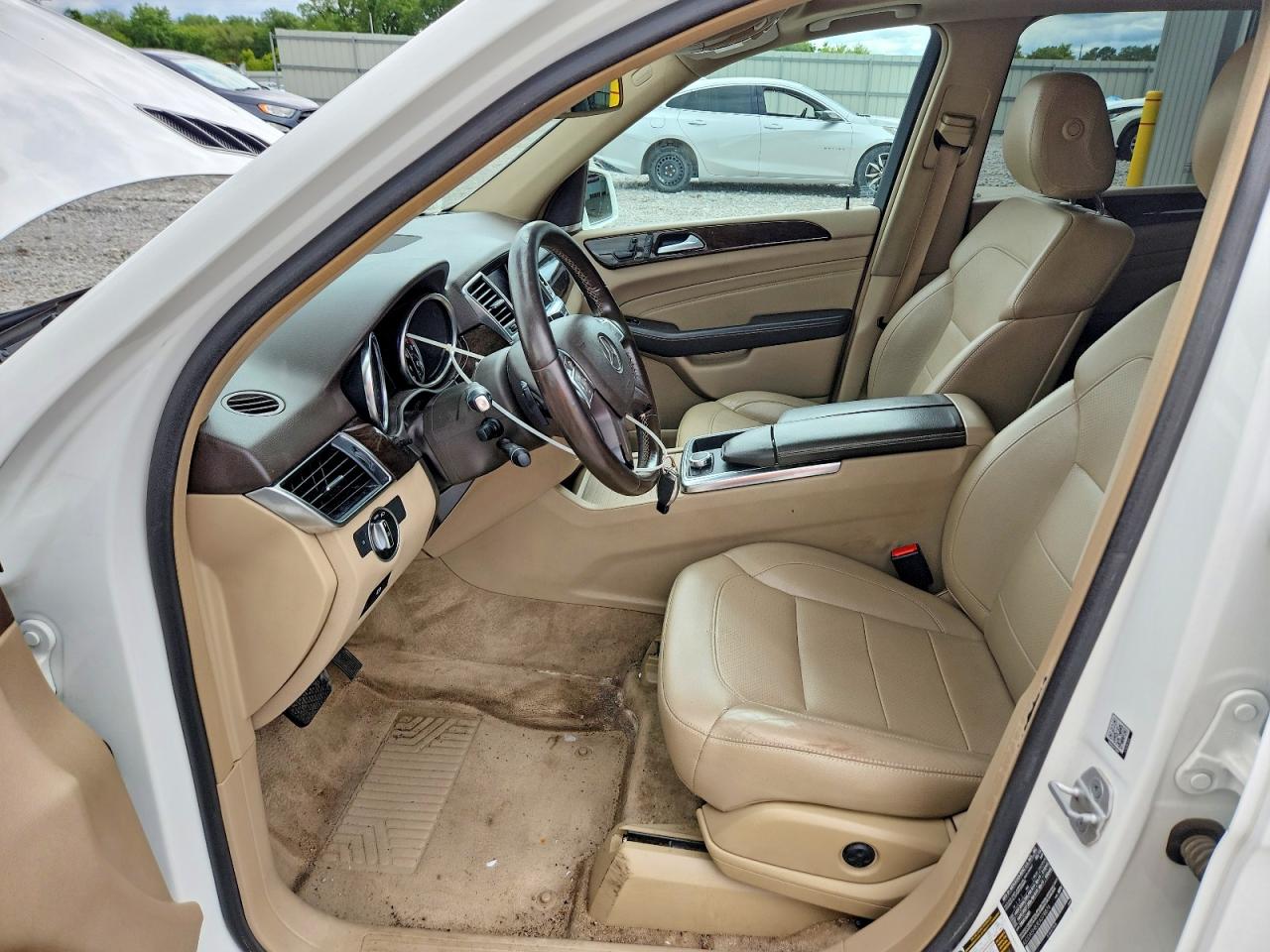 2014 Mercedes-benz Ml 350 4matic Белый vin: 4JGDA5HB3EA378876