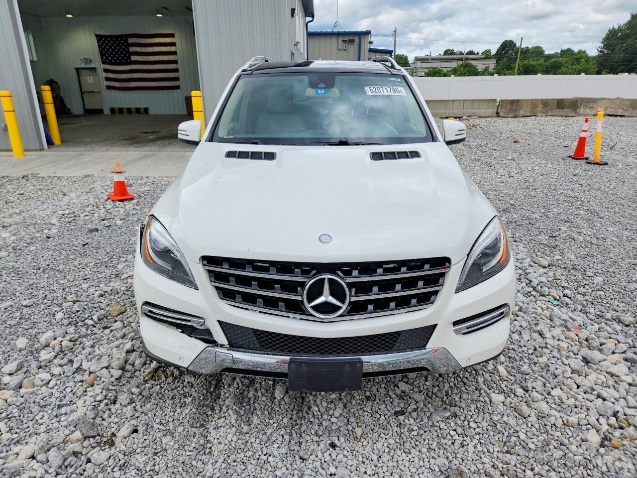 2014 Mercedes-benz Ml 350 4matic Белый vin: 4JGDA5HB3EA378876