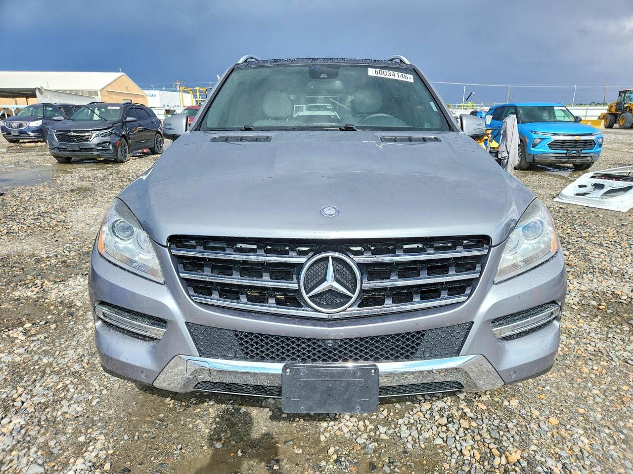 2014 Mercedes-benz Ml 350 4matic Silver vin: 4JGDA5HB3EA389893