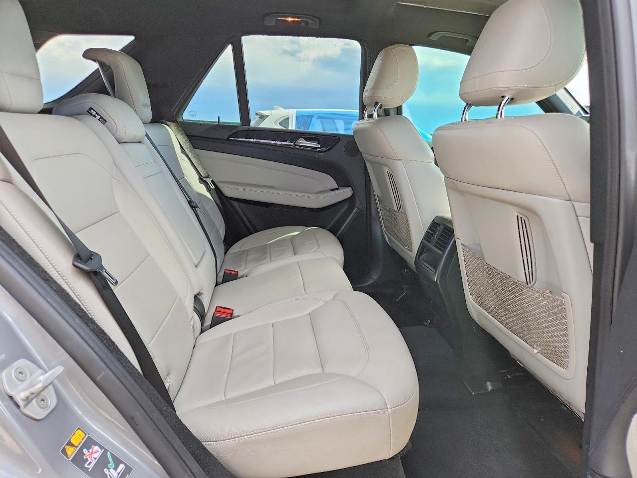 2014 Mercedes-benz Ml 350 4matic Silver vin: 4JGDA5HB3EA389893