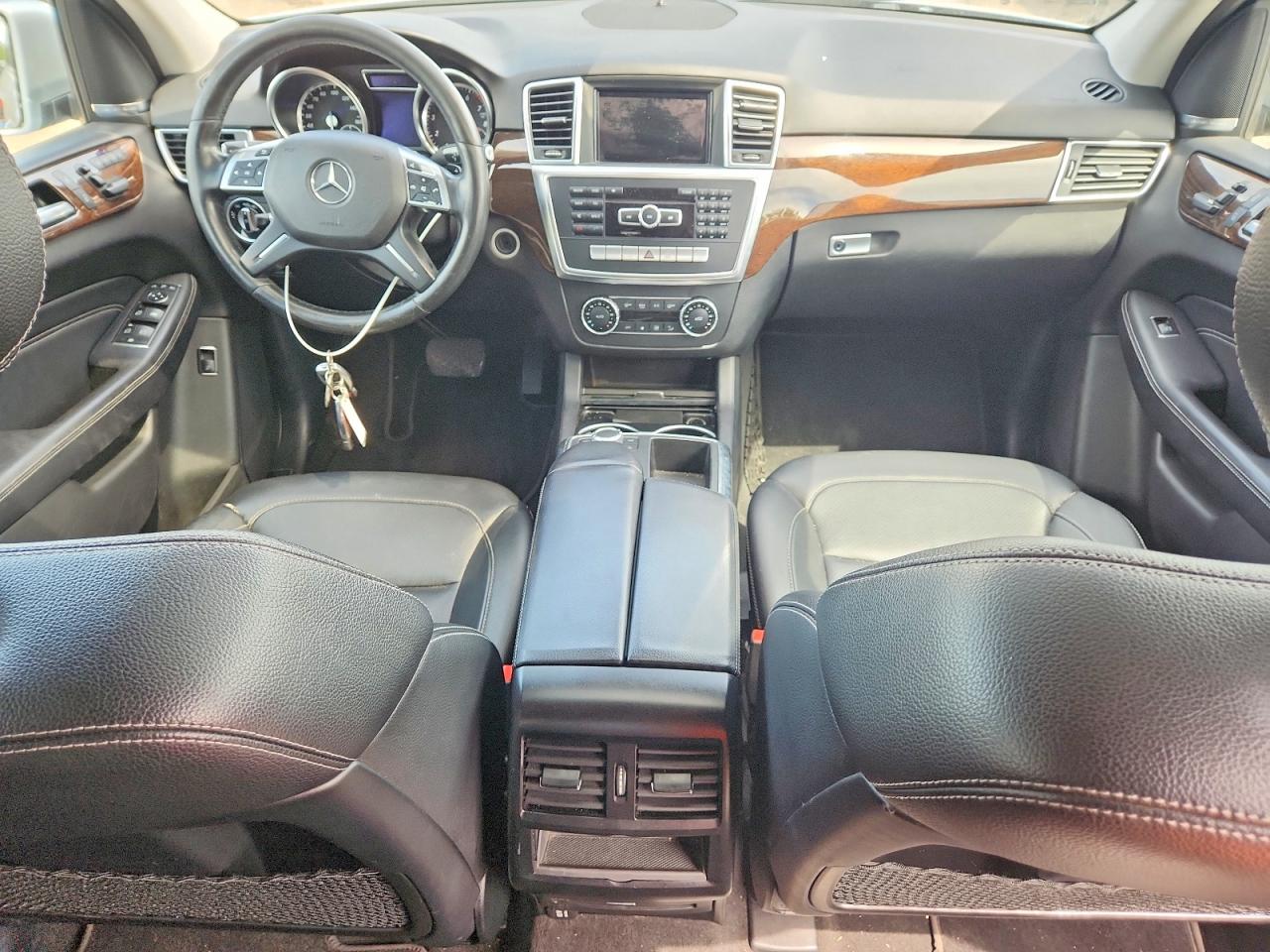2014 Mercedes-benz Ml 350 4matic Silver vin: 4JGDA5HB3EA392468
