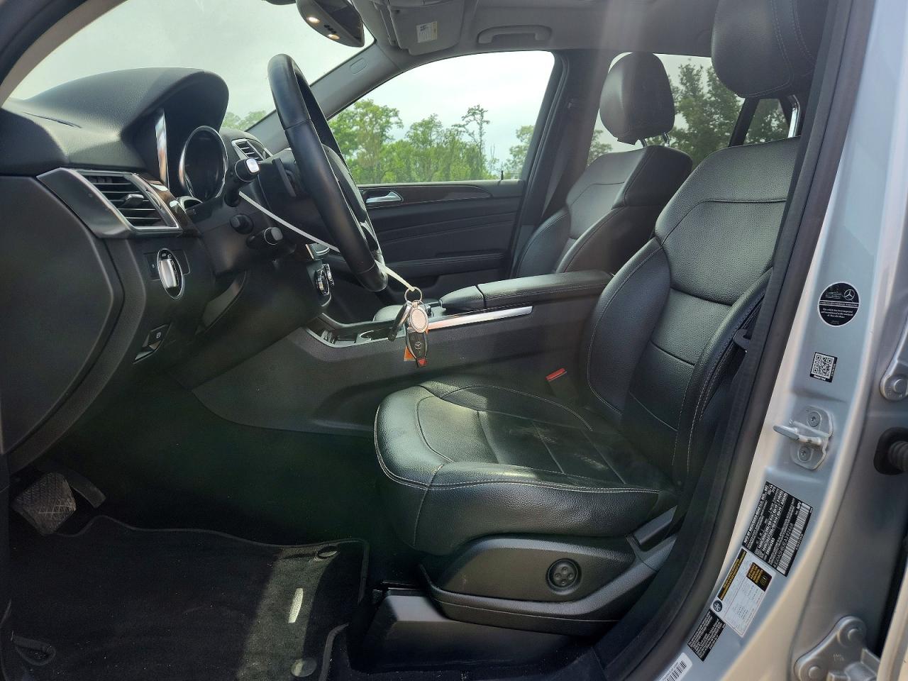 2014 Mercedes-benz Ml 350 4matic Silver vin: 4JGDA5HB3EA392468