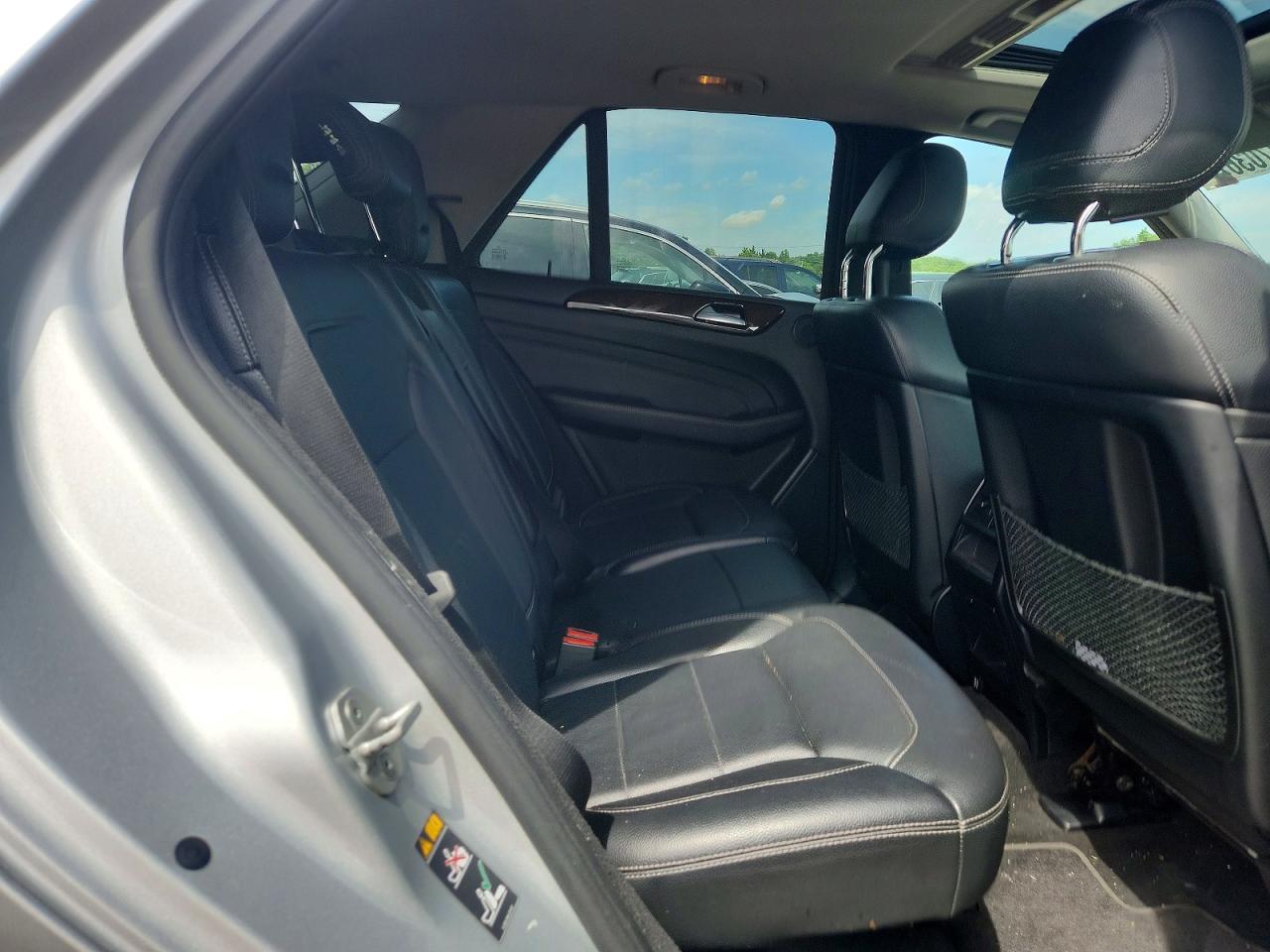 2014 Mercedes-benz Ml 350 4matic Silver vin: 4JGDA5HB3EA392468