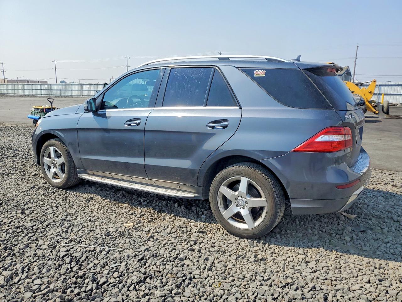 2014 Mercedes-benz Ml 350 4matic Charcoal vin: 4JGDA5HB3EA433133