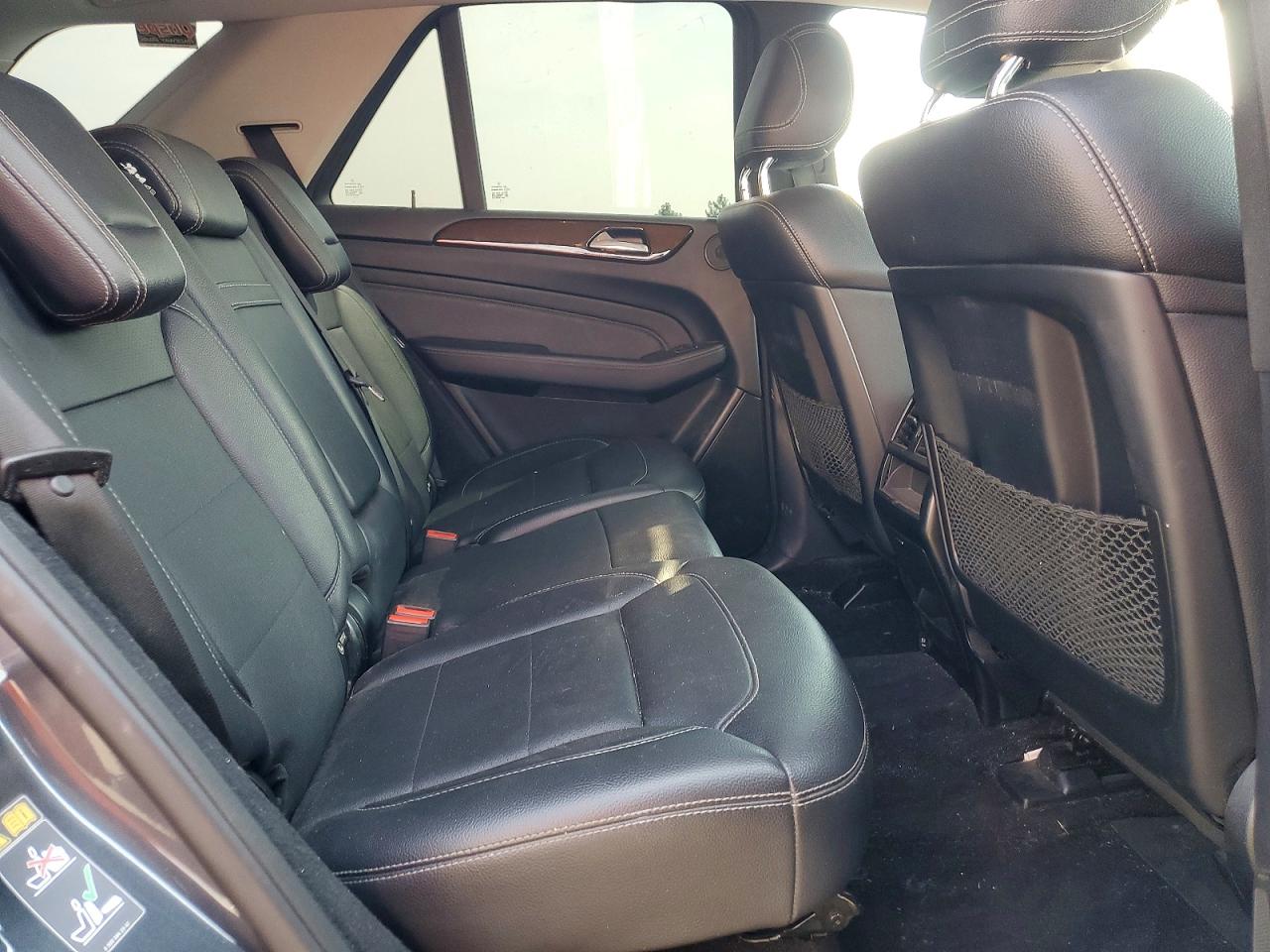 2014 Mercedes-benz Ml 350 4matic Charcoal vin: 4JGDA5HB3EA433133