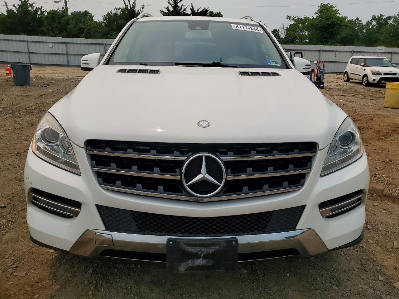 2015 Mercedes-benz Ml 350 4matic White vin: 4JGDA5HB3FA483175