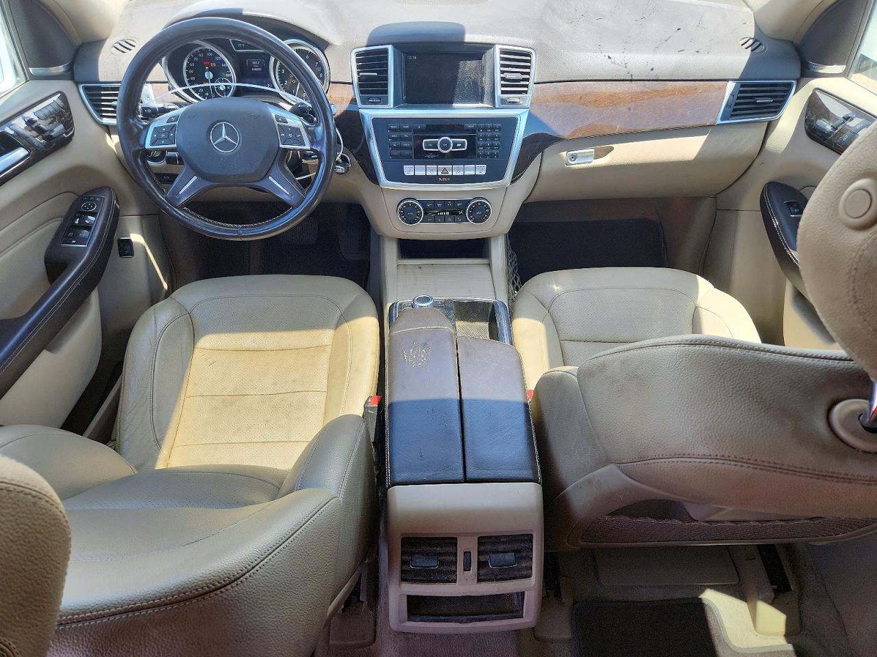 2015 Mercedes-benz Ml 350 4matic Белый vin: 4JGDA5HB3FA495892