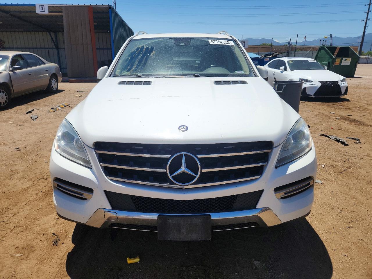 2015 Mercedes-benz Ml 350 4matic Белый vin: 4JGDA5HB3FA495892