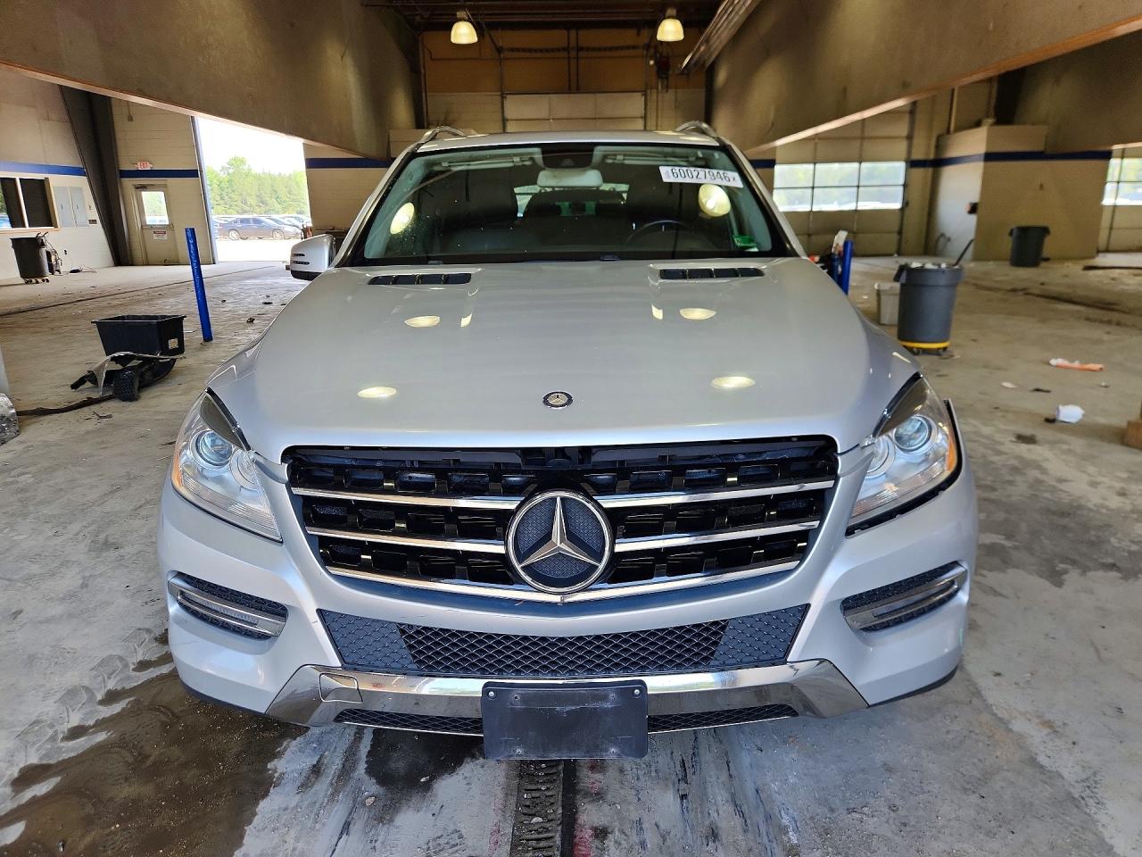 2015 Mercedes-benz Ml 350 4matic Silver vin: 4JGDA5HB3FA539339