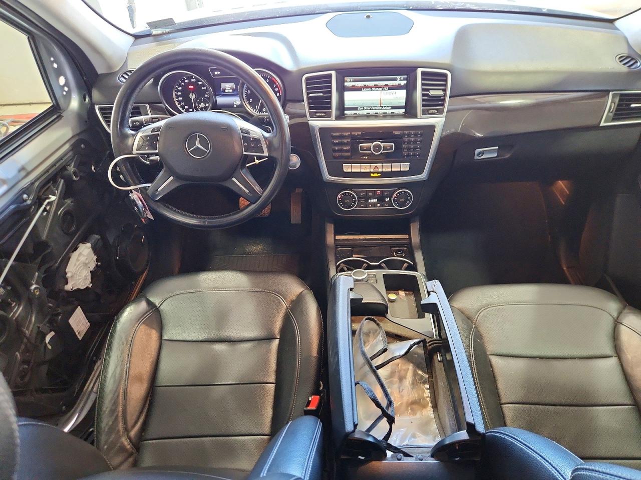 2015 Mercedes-benz Ml 350 4matic Silver vin: 4JGDA5HB3FA539339