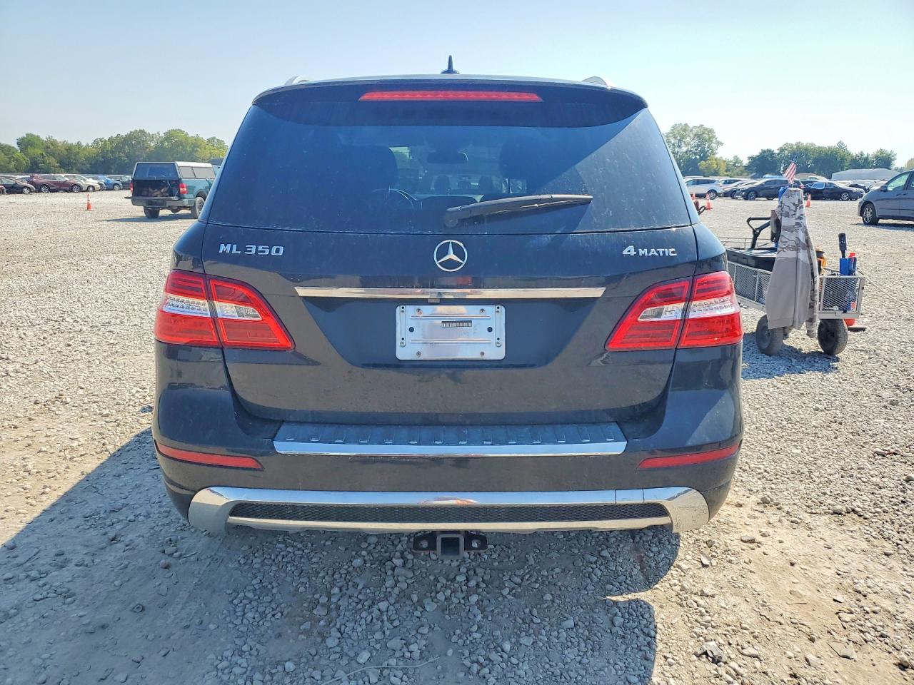 2015 Mercedes-benz Ml 350 4matic Black vin: 4JGDA5HB3FA559476