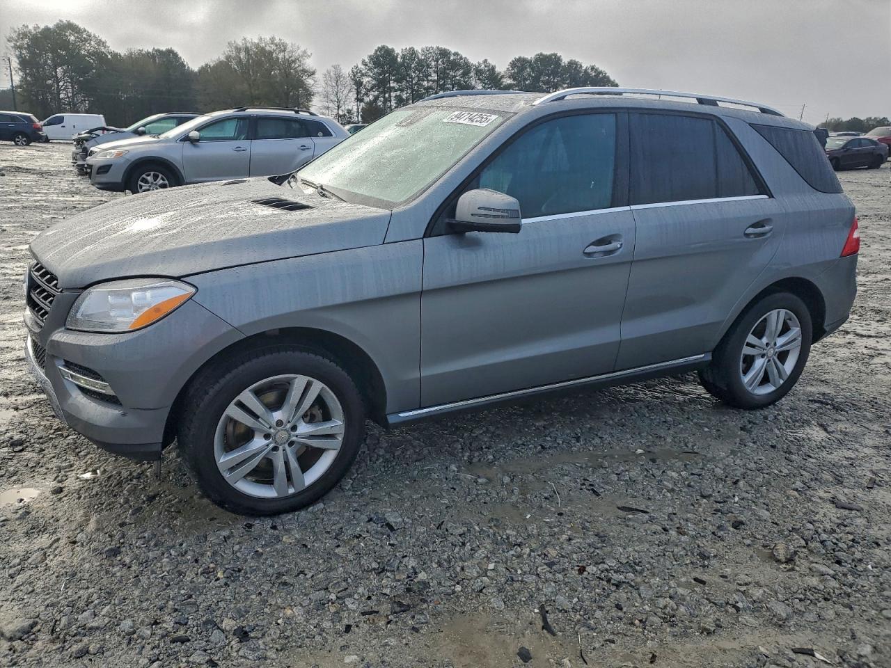 2015 Mercedes-benz Ml 350 4matic Silver vin: 4JGDA5HB3FA618509