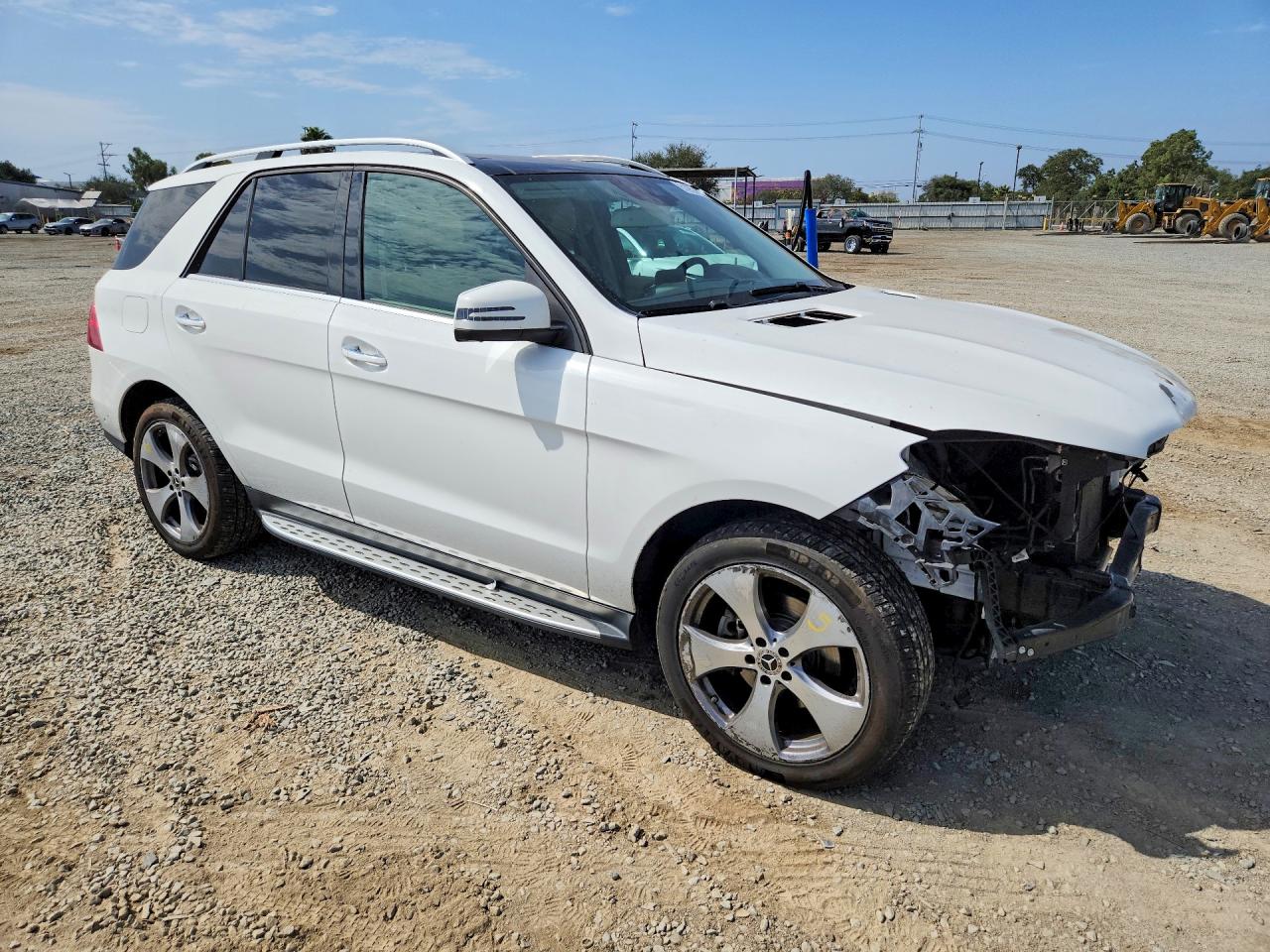 2017 Mercedes-benz Gle 350 4matic White vin: 4JGDA5HB3HA969388