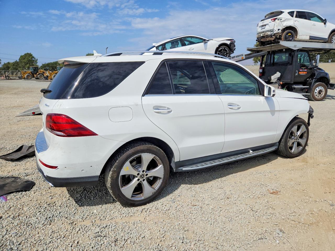 2017 Mercedes-benz Gle 350 4matic White vin: 4JGDA5HB3HA969388