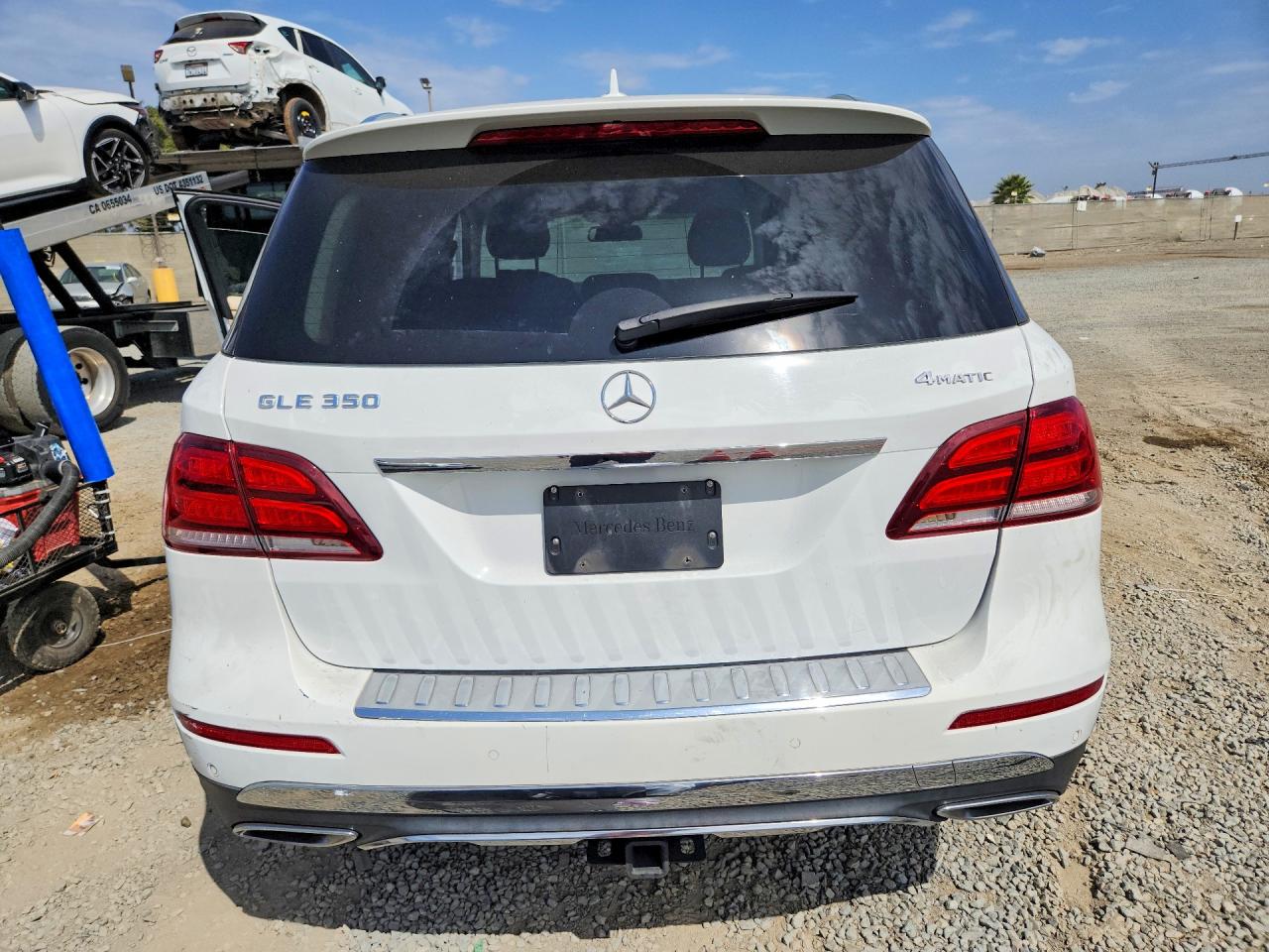 2017 Mercedes-benz Gle 350 4matic White vin: 4JGDA5HB3HA969388