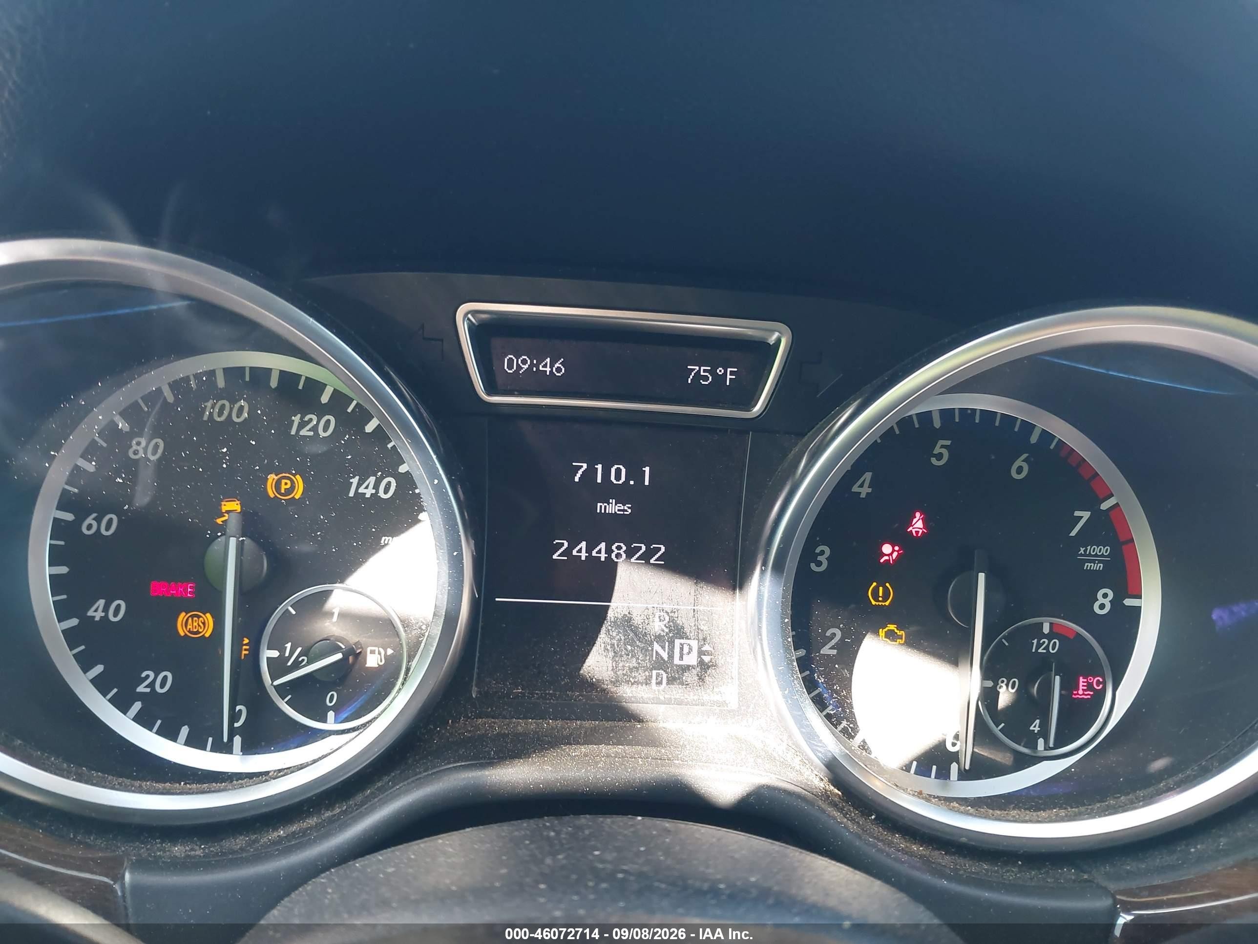 2012 Mercedes-benz Ml 350 4matic Silver vin: 4JGDA5HB4CA004211