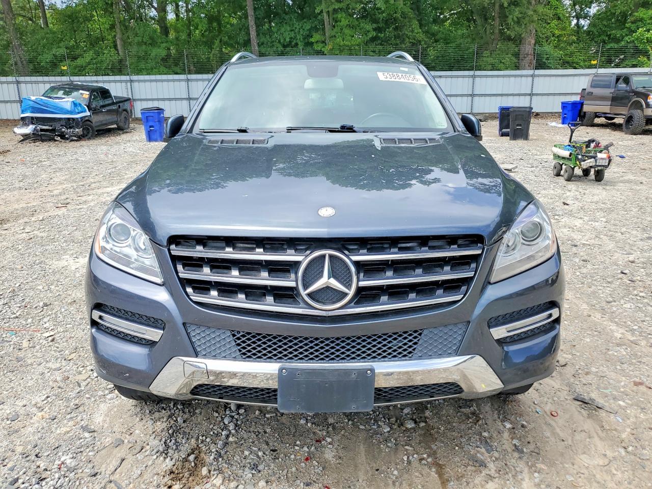 2012 Mercedes-benz Ml 350 4matic Charcoal vin: 4JGDA5HB4CA006850