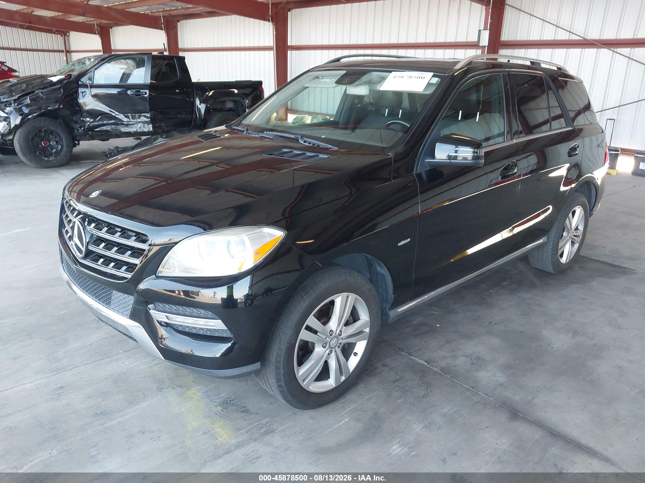 2012 Mercedes-benz Ml 350 4matic Черный vin: 4JGDA5HB4CA026838