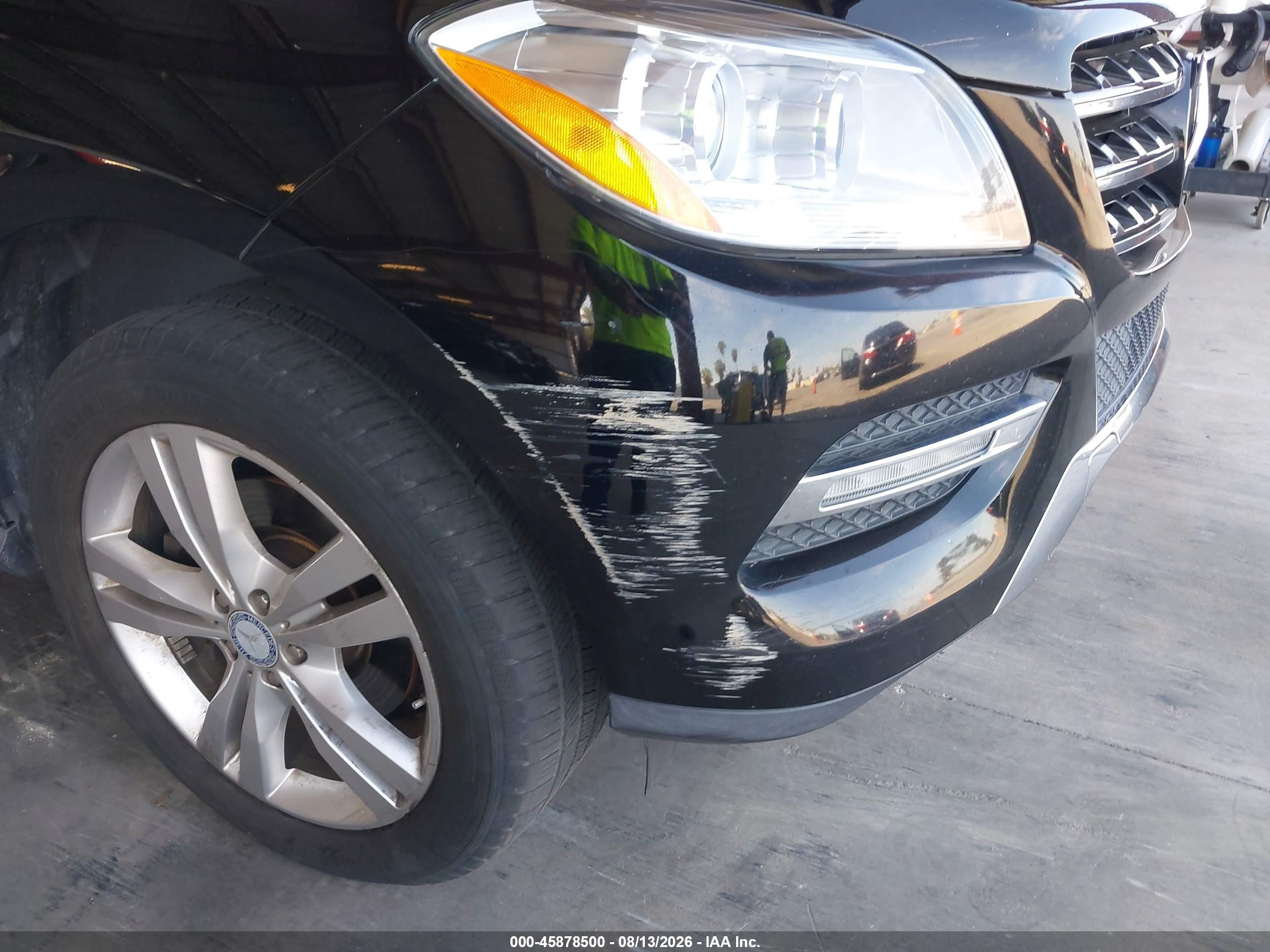 2012 Mercedes-benz Ml 350 4matic Черный vin: 4JGDA5HB4CA026838