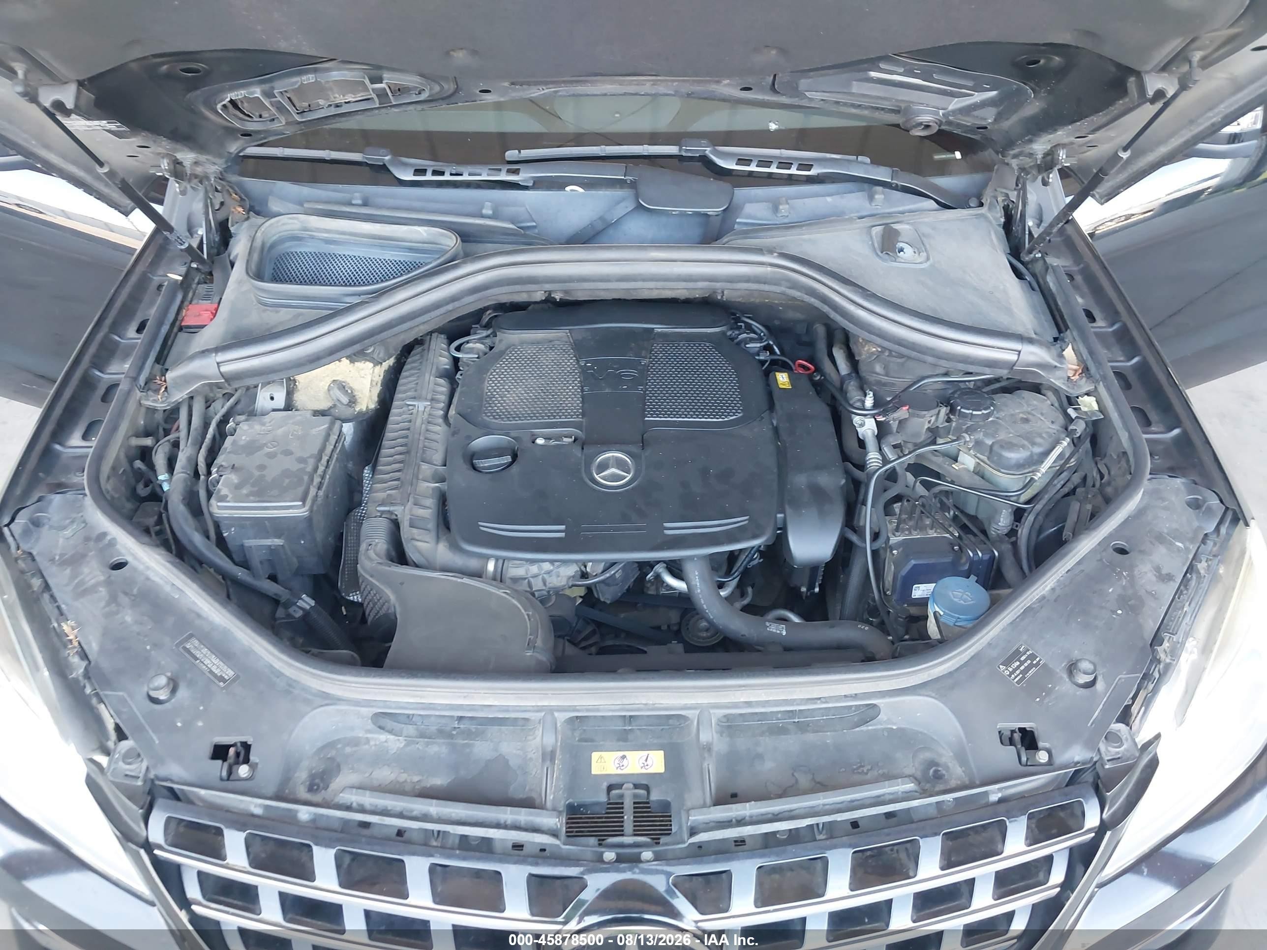 2012 Mercedes-benz Ml 350 4matic Черный vin: 4JGDA5HB4CA026838