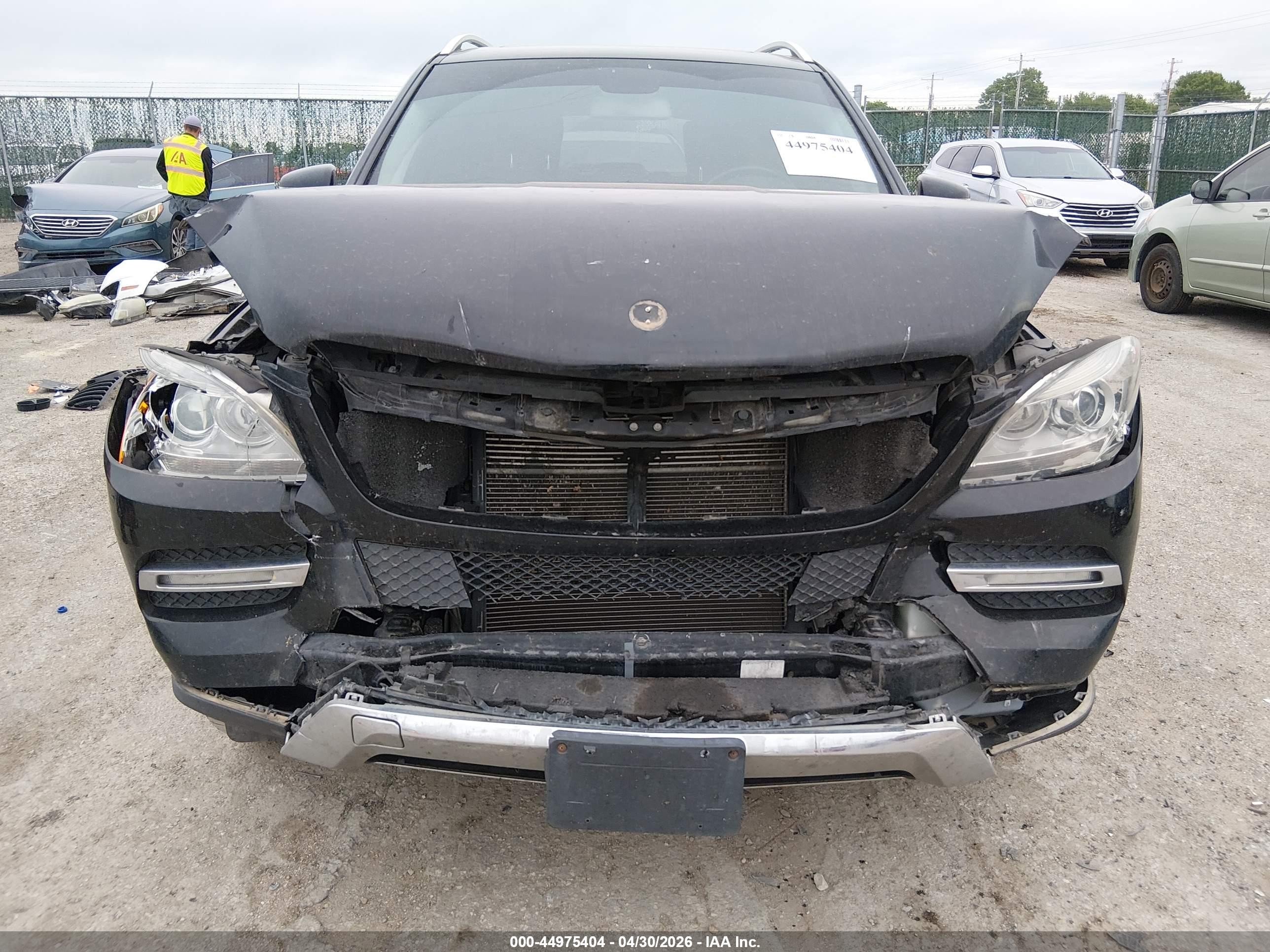 2012 Mercedes-benz Ml 350 4matic Black vin: 4JGDA5HB4CA034745