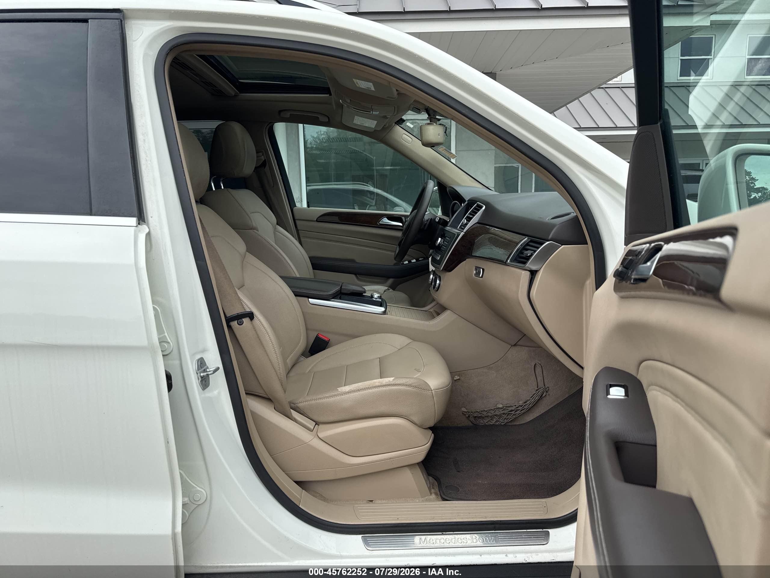 2012 Mercedes-benz Ml 350 4matic White vin: 4JGDA5HB4CA053991