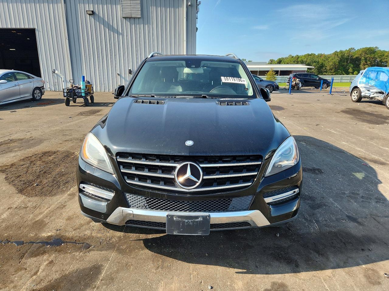2012 Mercedes-benz Ml 350 4matic Black vin: 4JGDA5HB4CA079104