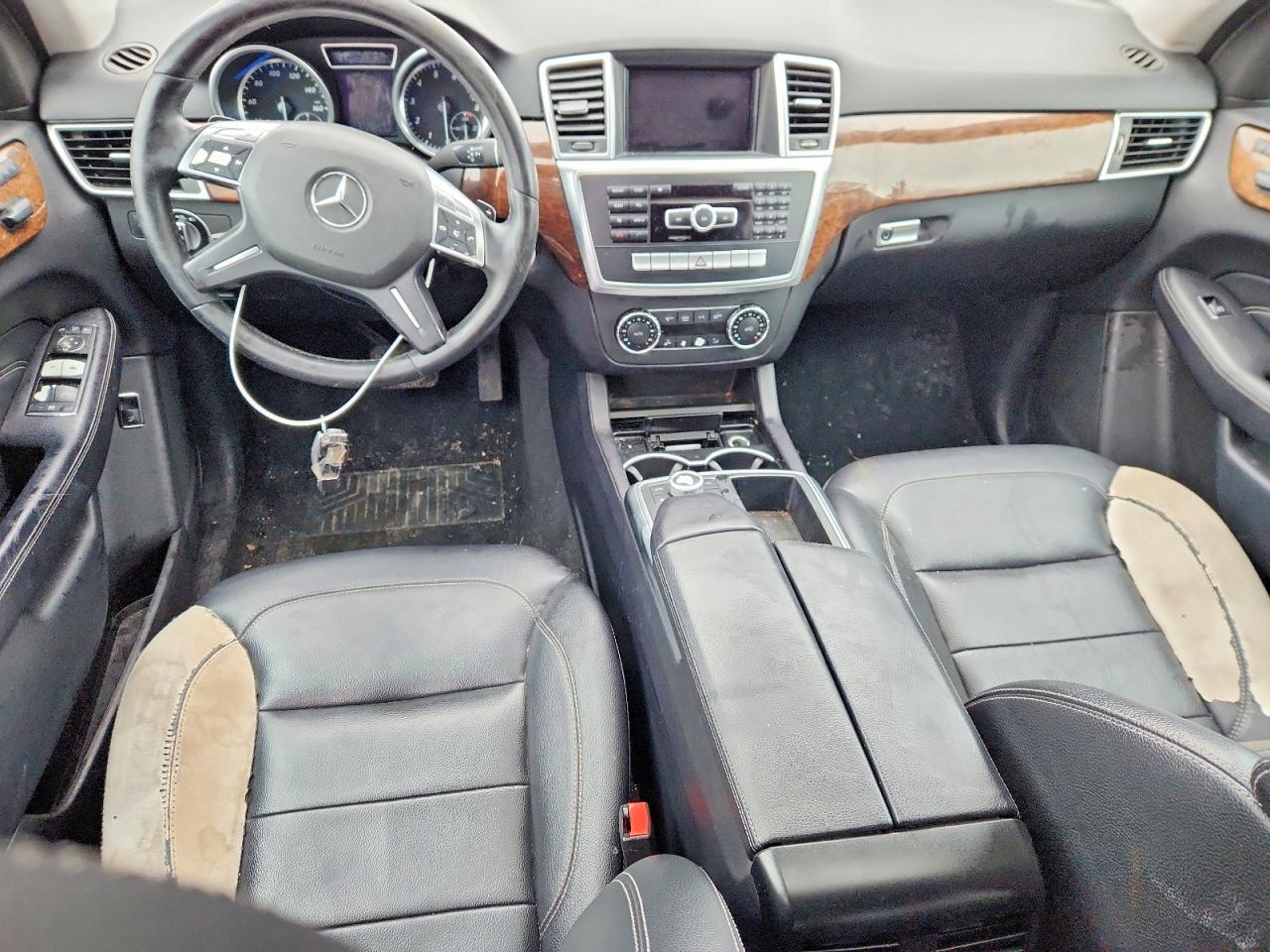 2012 Mercedes-benz Ml 350 4matic Серый vin: 4JGDA5HB4CA088529