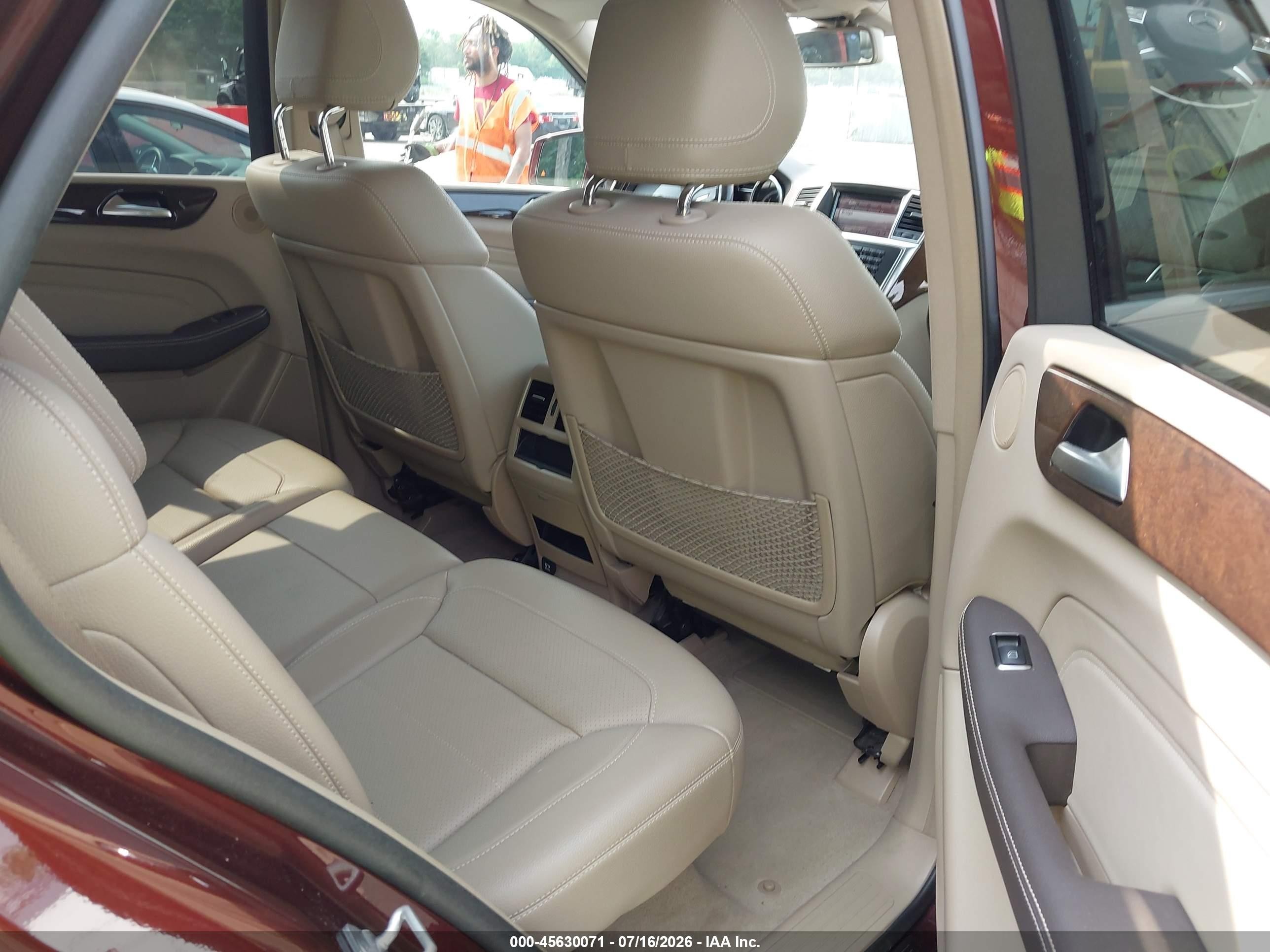 2013 Mercedes-benz Ml 350 4matic Burgundy vin: 4JGDA5HB4DA139609
