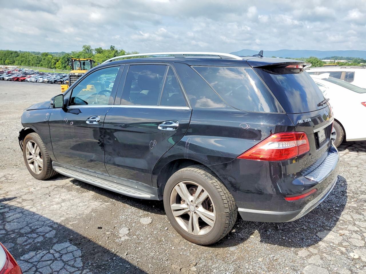 2013 Mercedes-benz Ml 350 4matic Black vin: 4JGDA5HB4DA140680