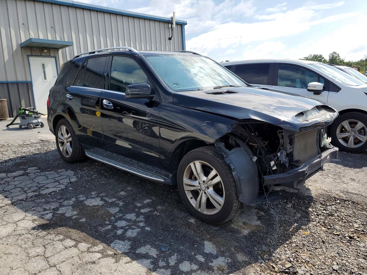 2013 Mercedes-benz Ml 350 4matic Black vin: 4JGDA5HB4DA140680