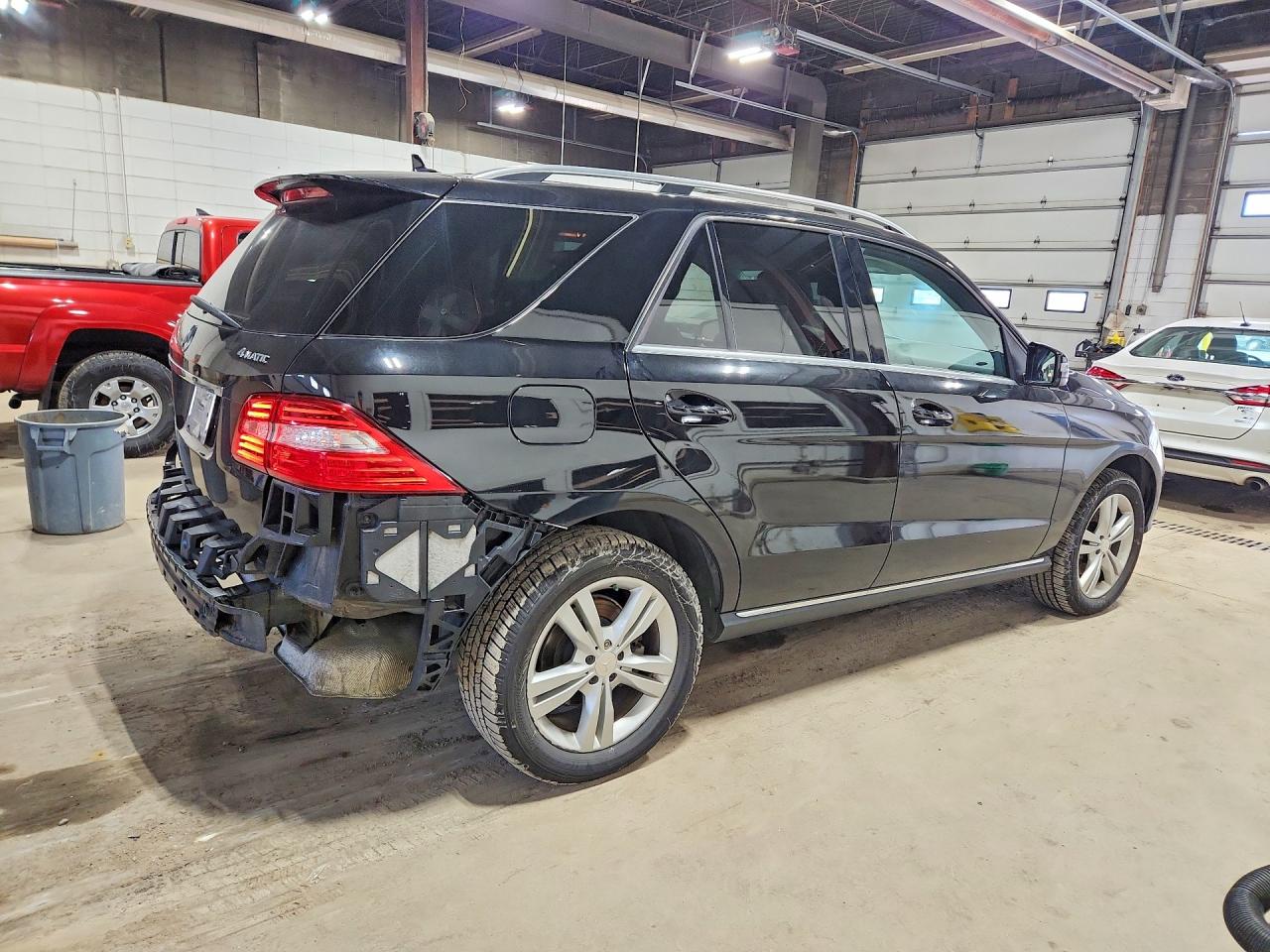 2013 Mercedes-benz Ml 350 4matic Black vin: 4JGDA5HB4DA171752