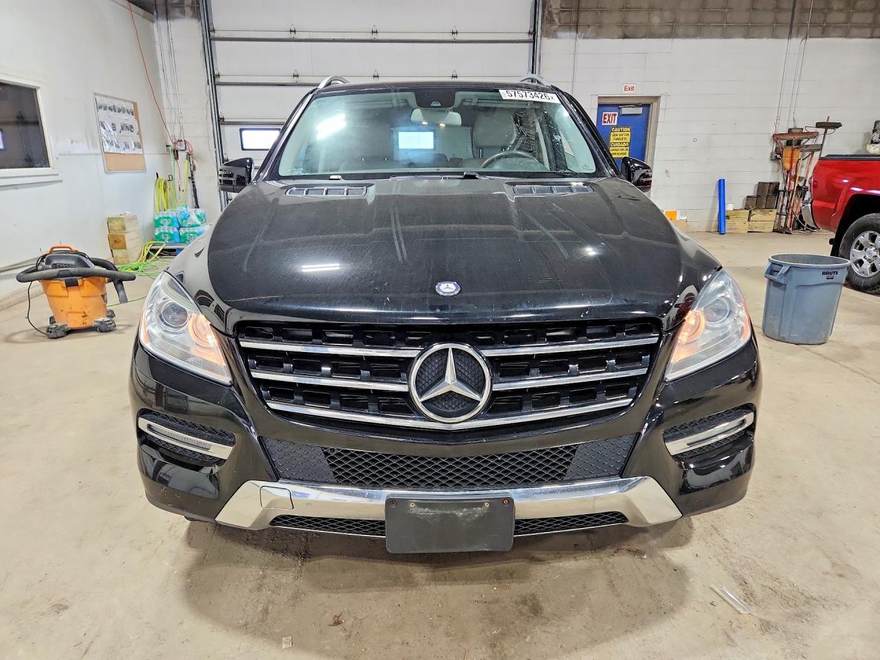 2013 Mercedes-benz Ml 350 4matic Black vin: 4JGDA5HB4DA171752