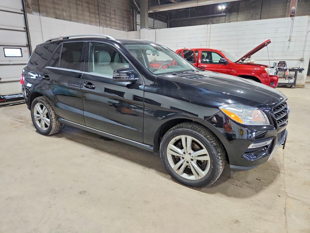2013 Mercedes-benz Ml 350 4matic Black vin: 4JGDA5HB4DA171752