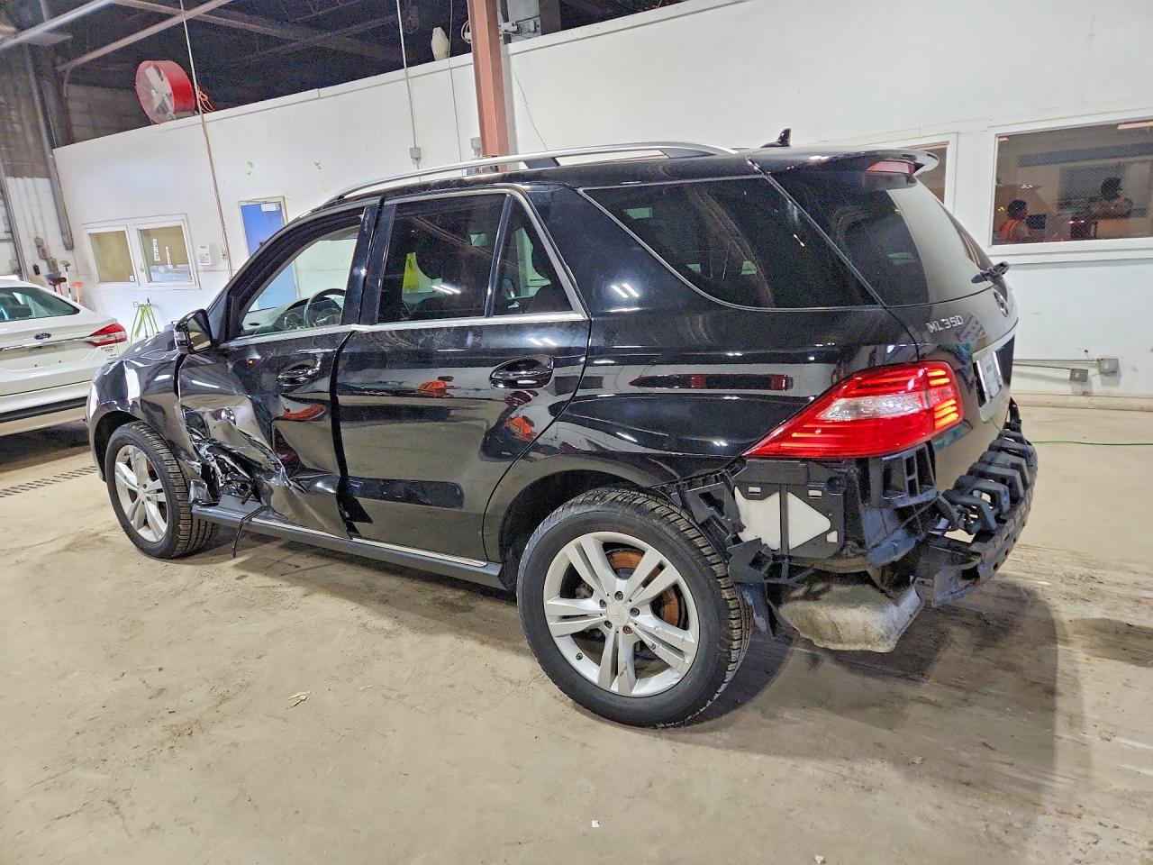 2013 Mercedes-benz Ml 350 4matic Black vin: 4JGDA5HB4DA171752