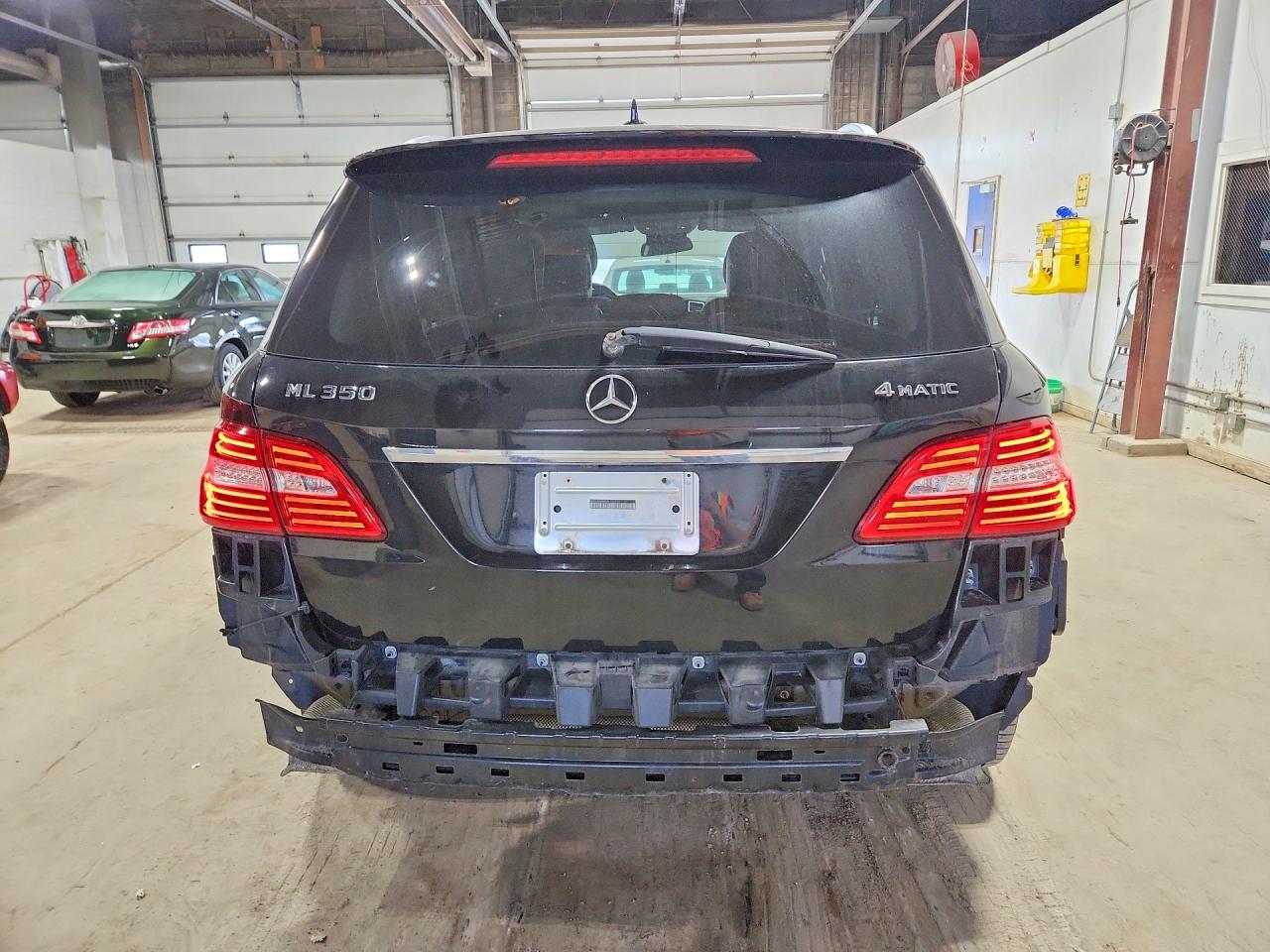 2013 Mercedes-benz Ml 350 4matic Black vin: 4JGDA5HB4DA171752