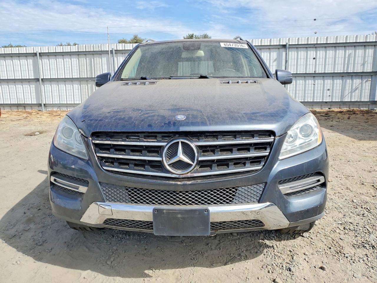 2013 Mercedes-benz Ml 350 4matic Charcoal vin: 4JGDA5HB4DA200814