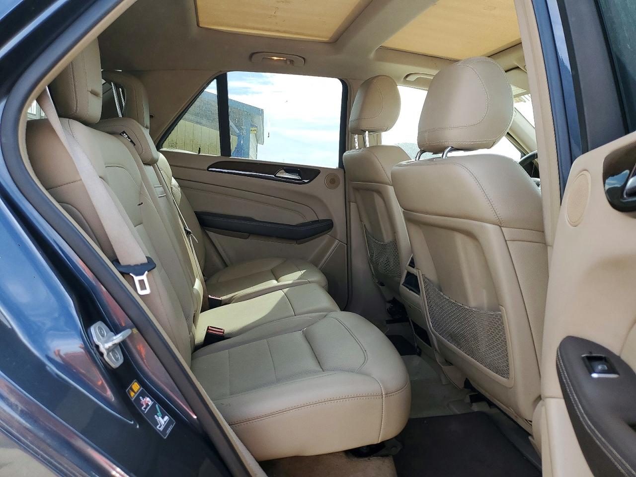 2013 Mercedes-benz Ml 350 4matic Charcoal vin: 4JGDA5HB4DA200814