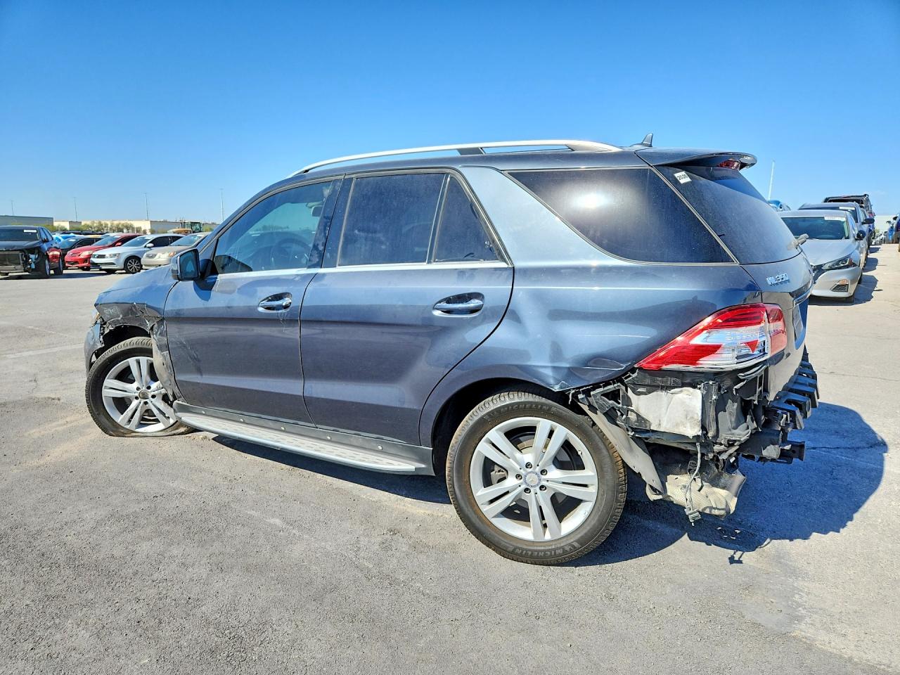 2013 Mercedes-benz Ml 350 4matic Серый vin: 4JGDA5HB4DA203857