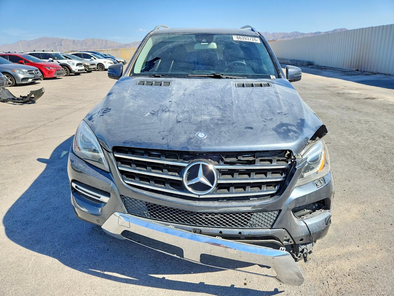 2013 Mercedes-benz Ml 350 4matic Серый vin: 4JGDA5HB4DA203857