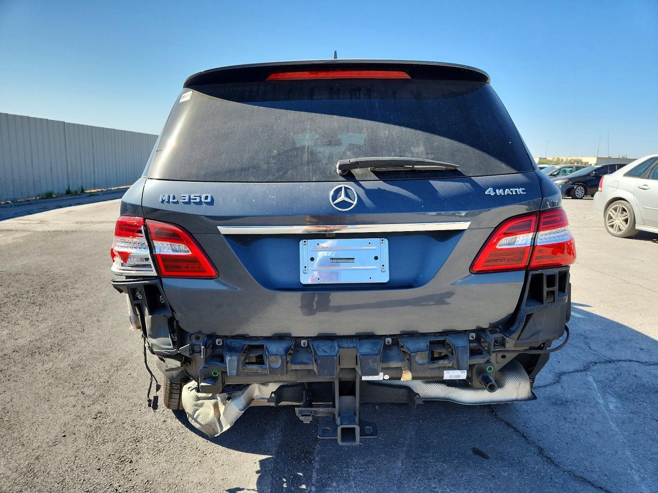 2013 Mercedes-benz Ml 350 4matic Серый vin: 4JGDA5HB4DA203857