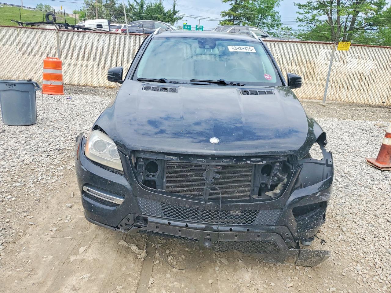 2013 Mercedes-benz Ml 350 4matic Black vin: 4JGDA5HB4DA227589