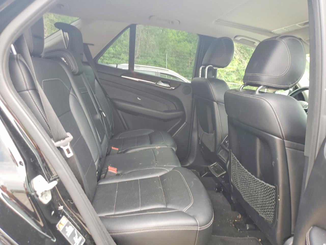 2013 Mercedes-benz Ml 350 4matic Black vin: 4JGDA5HB4DA227589