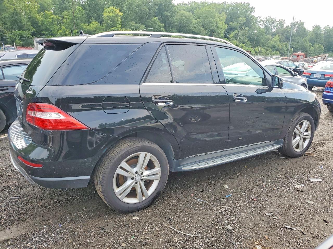 2013 Mercedes-benz Ml 350 4matic Черный vin: 4JGDA5HB4DA230556
