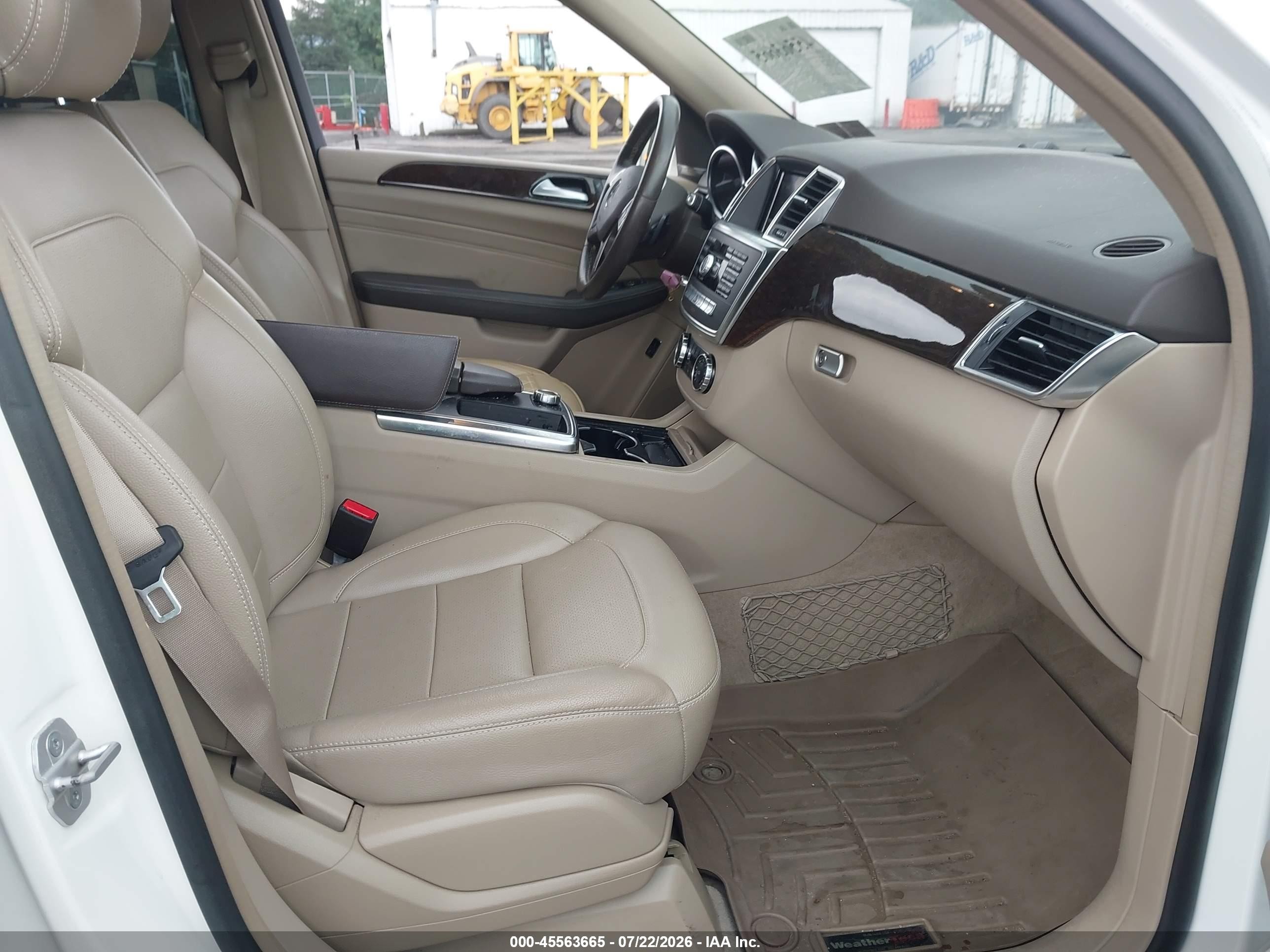 2013 Mercedes-benz Ml 350 4matic White vin: 4JGDA5HB4DA267106